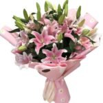 Pink Lily Bouquet