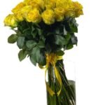 Yellow Flowers with vase