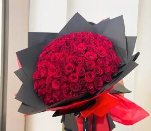 100 Red Rose Bouquet