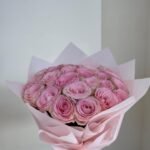 PINK OHARA ROSE BOUQUET