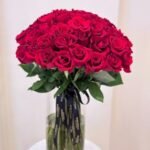 Red Roses flower with vase  (51)
