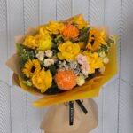 Mixed Yellow Flowers Bouquer