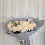 Whote O'hara Roses Bouquet