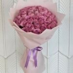 Purple Roses Bouquet